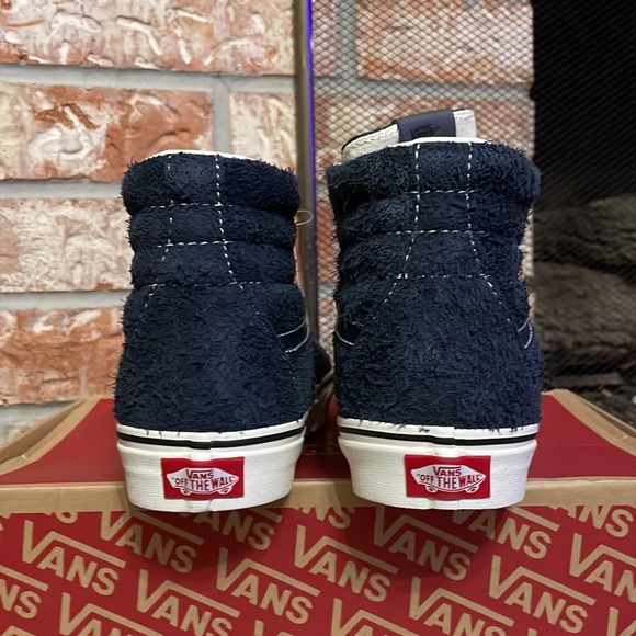Vans Sk8 hi Hairy suede Sky Captain - Picture 6 of 9